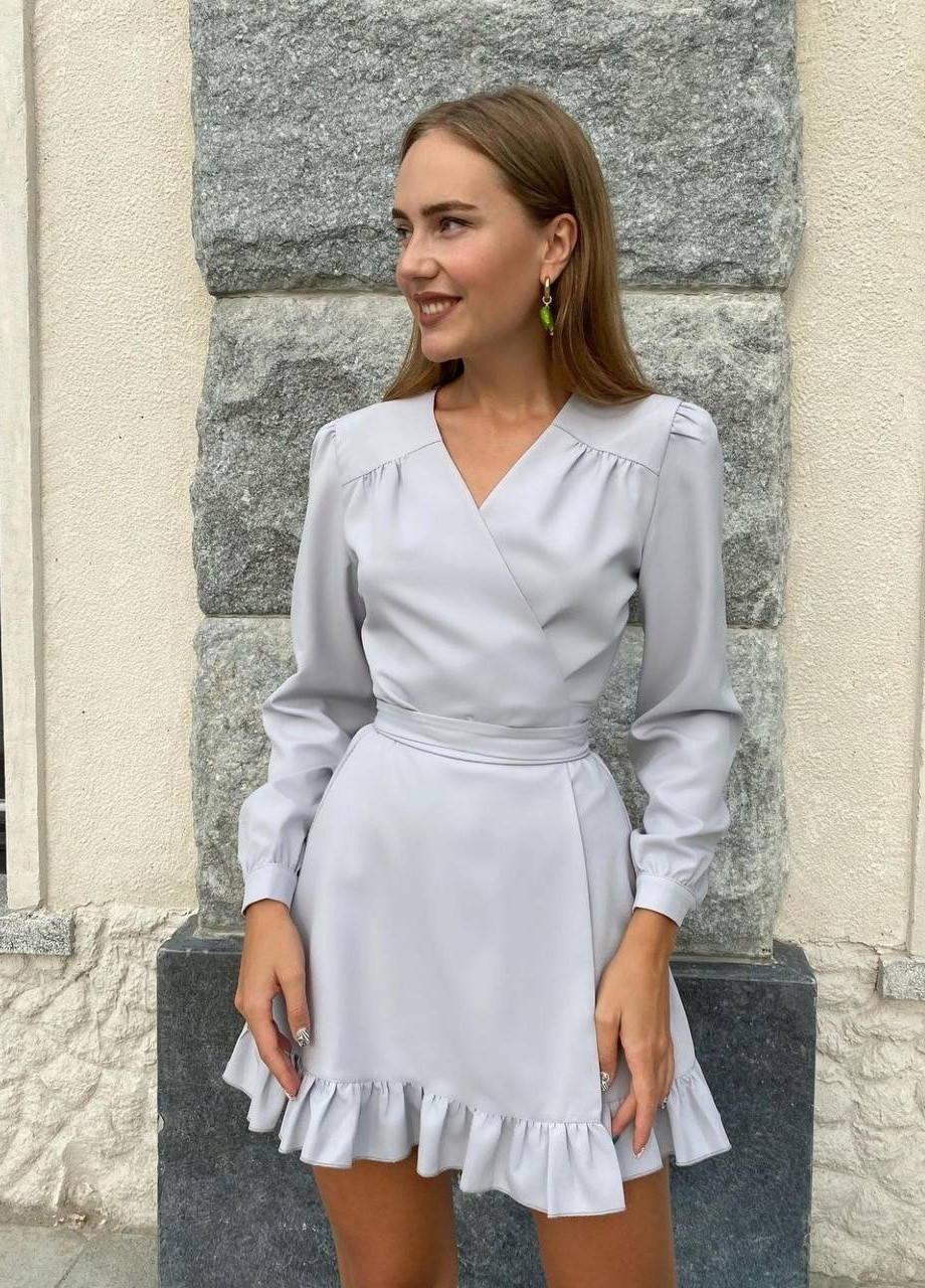 Сіра плаття жіноче літне popluzhnaya