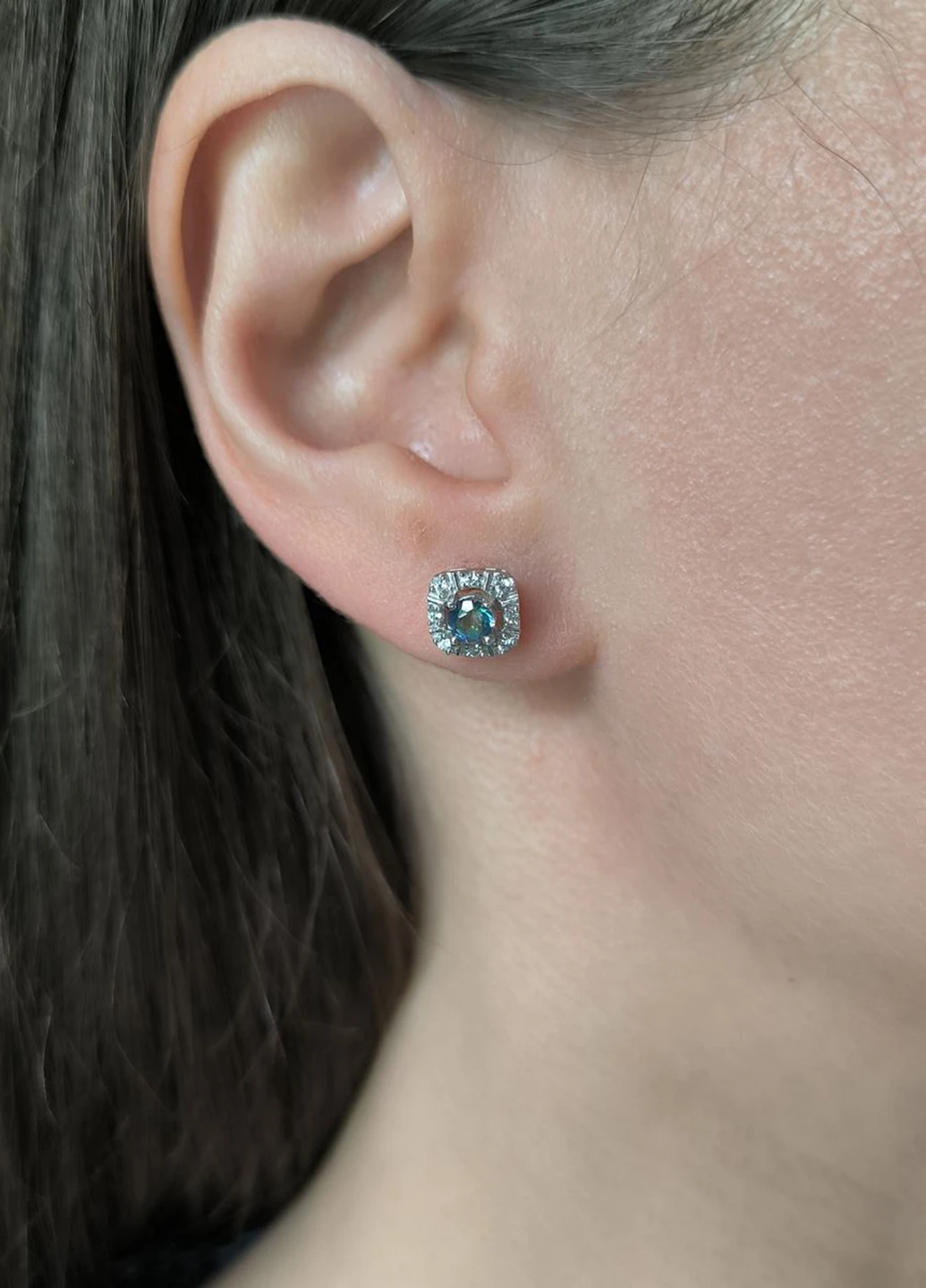 Серьги Silver Flame (354214730)