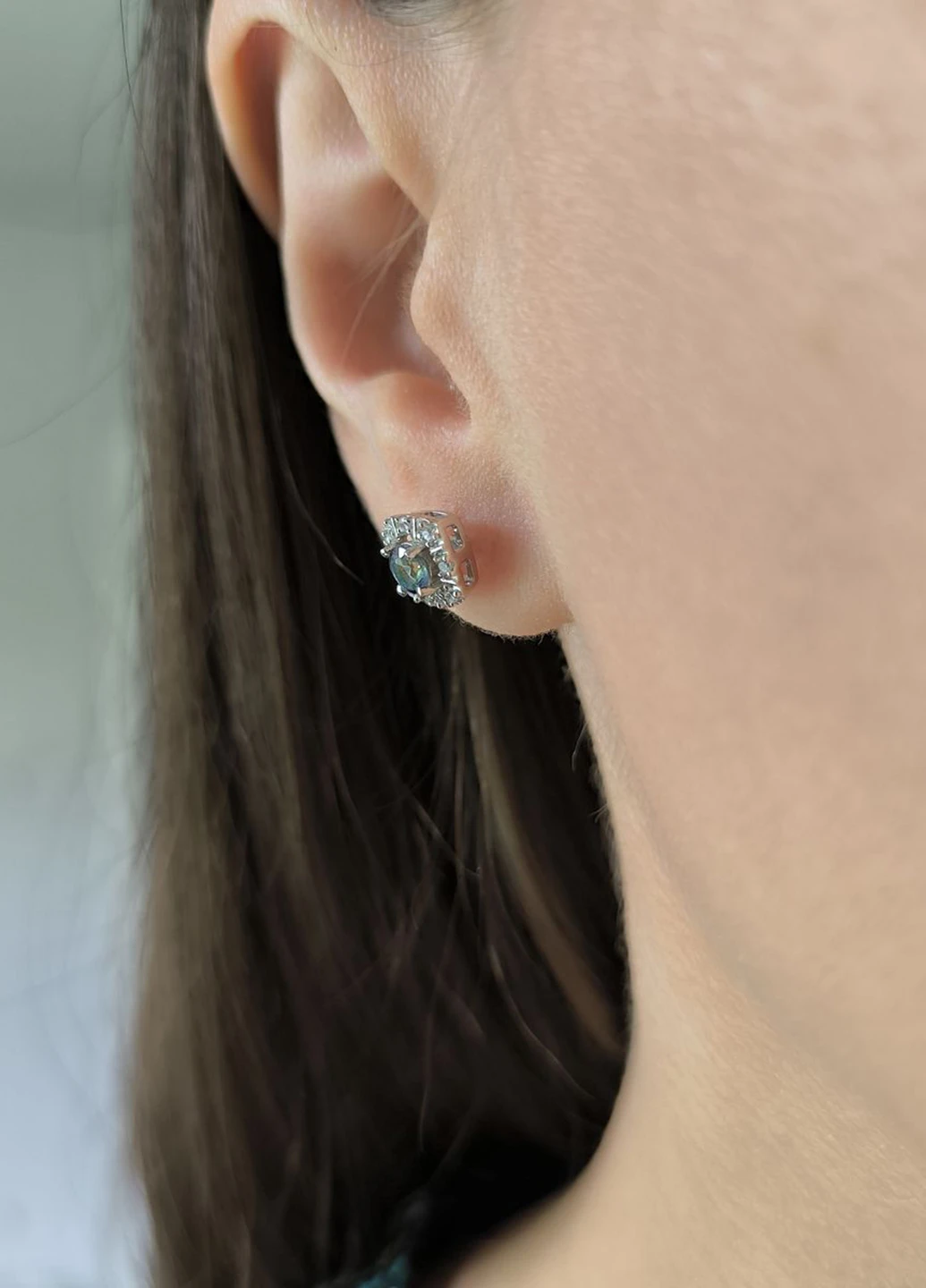 Серьги Silver Flame (354214730)