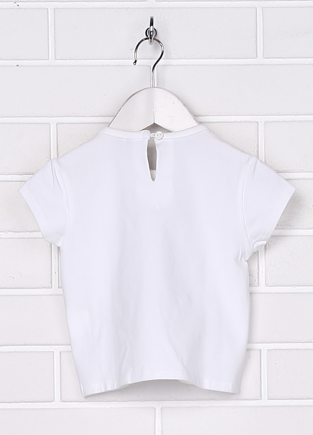 Белая летняя футболка с коротким рукавом Take Two