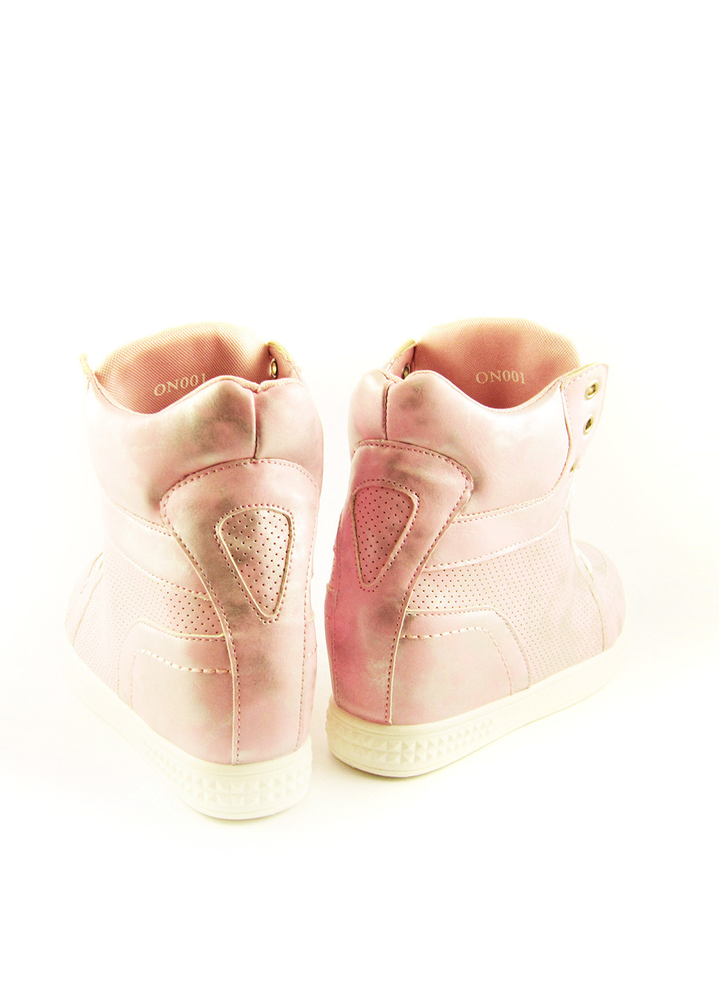 Осенние ботинки сникерсы V&T с перфорацией из искусственной кожи