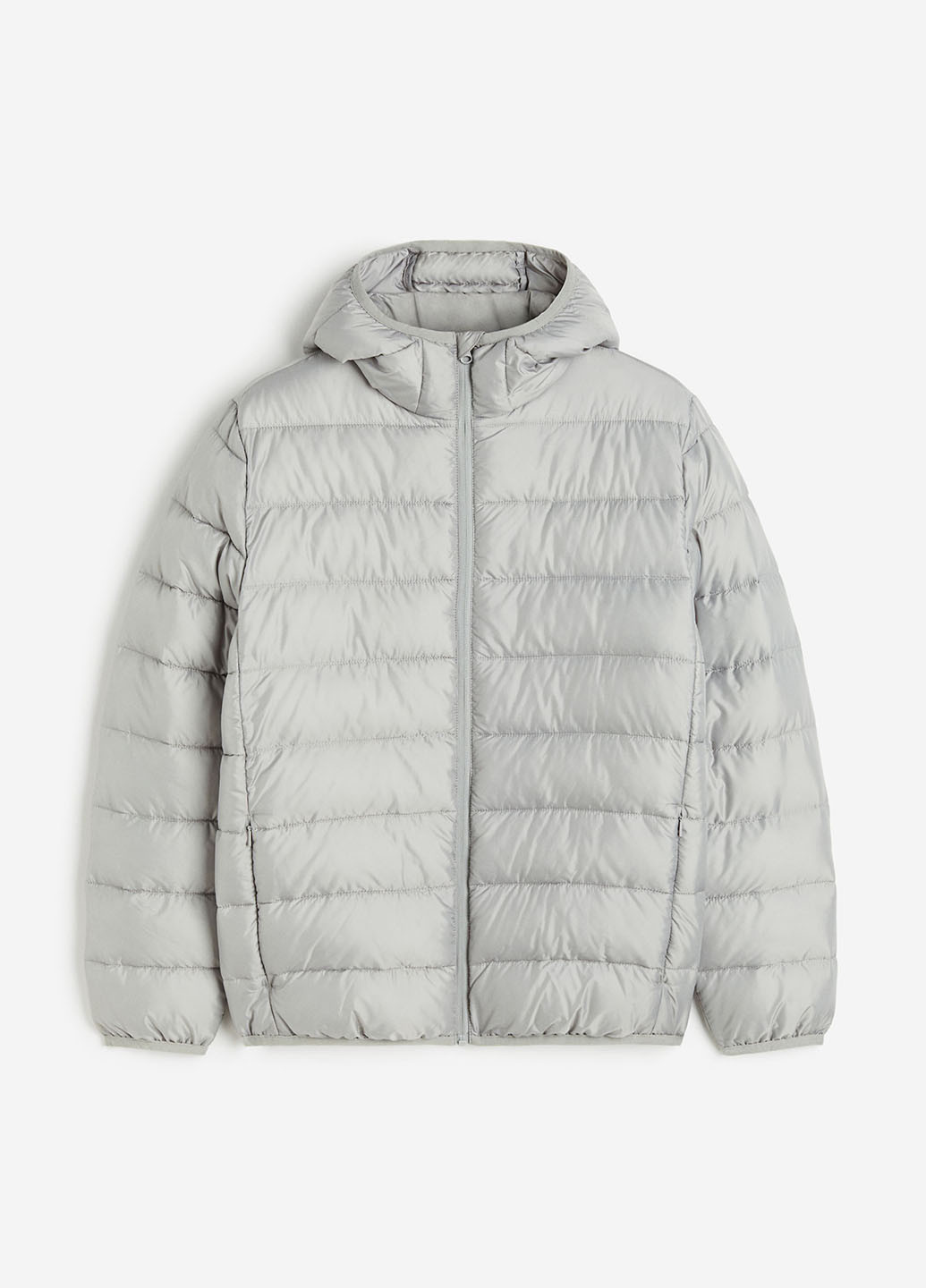 Світло-сіра демісезонна куртка H&M
