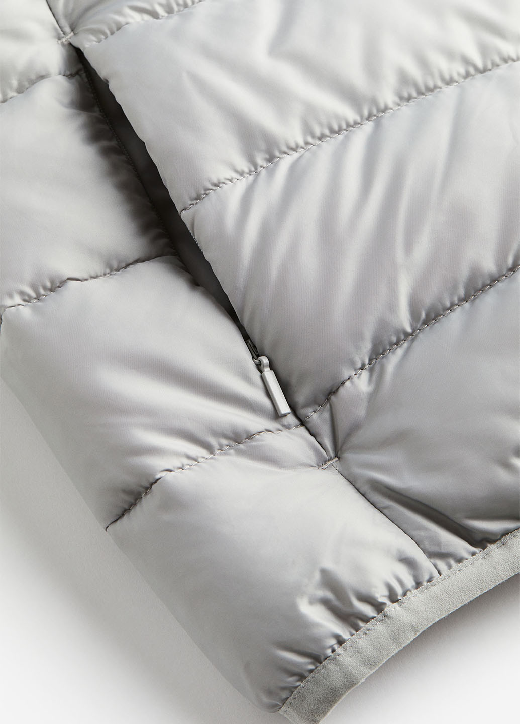 Світло-сіра демісезонна куртка H&M