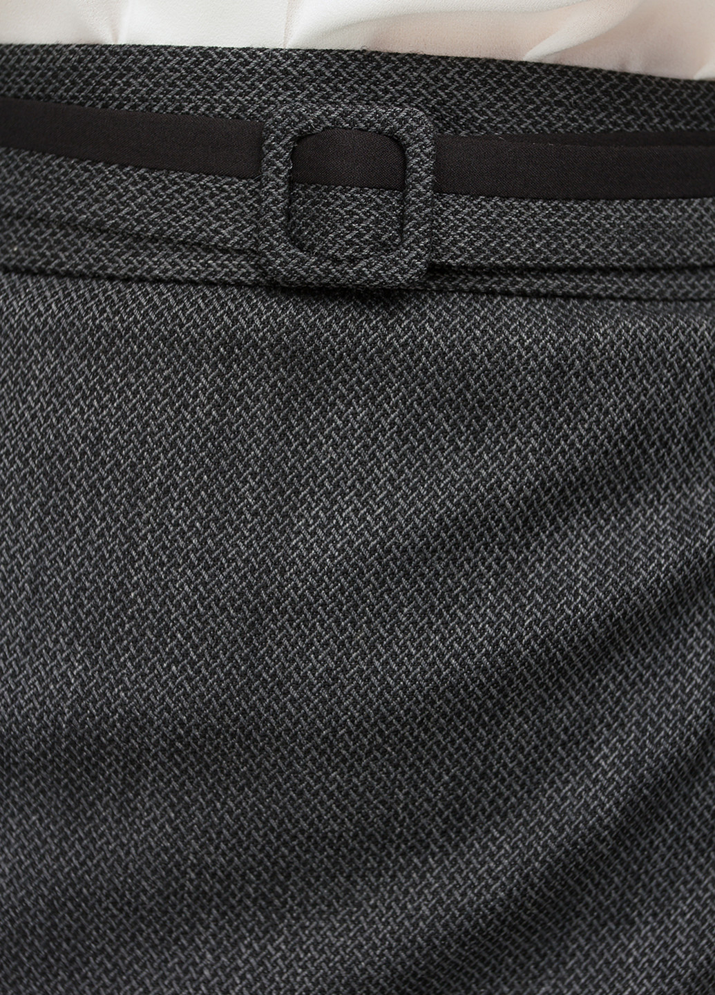 Темно-серая кэжуал однотонная юбка BGL миди