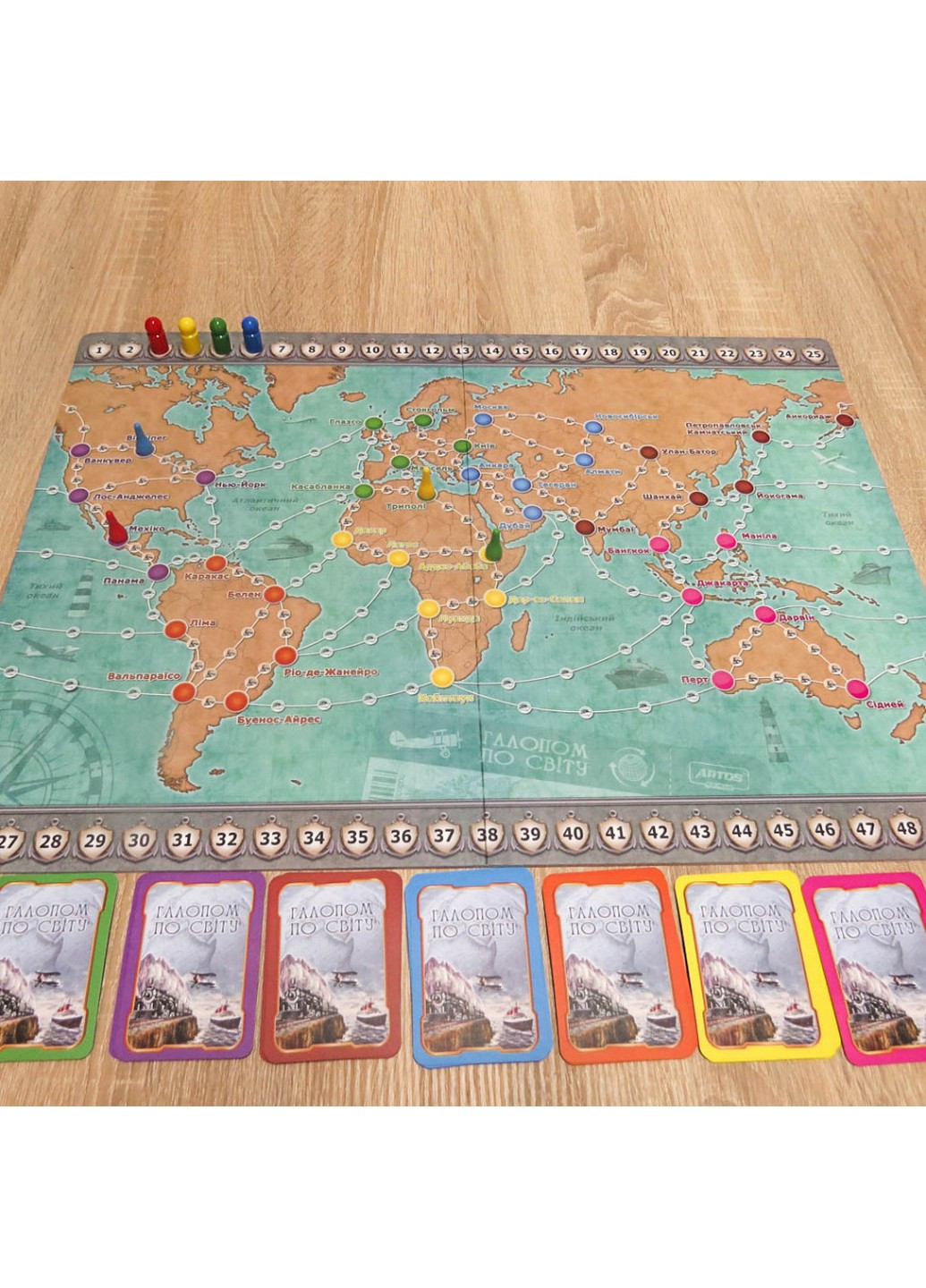 Гра настільна Галопом по світу Artos Games (213485122)