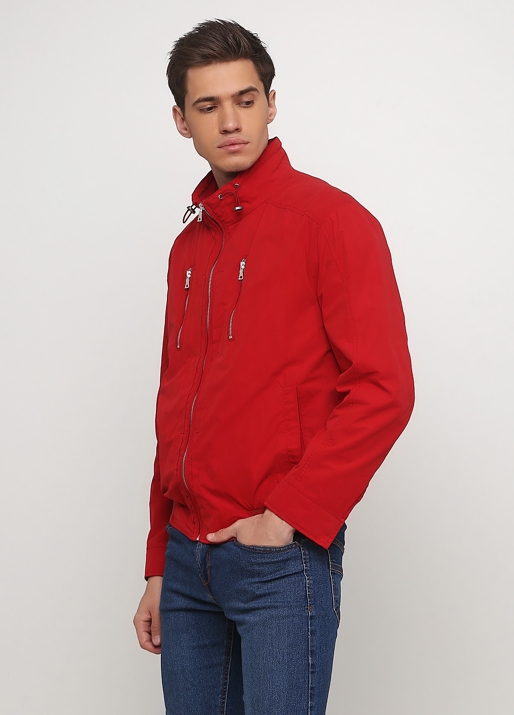 Красная демисезонная куртка Tomas Goodwin