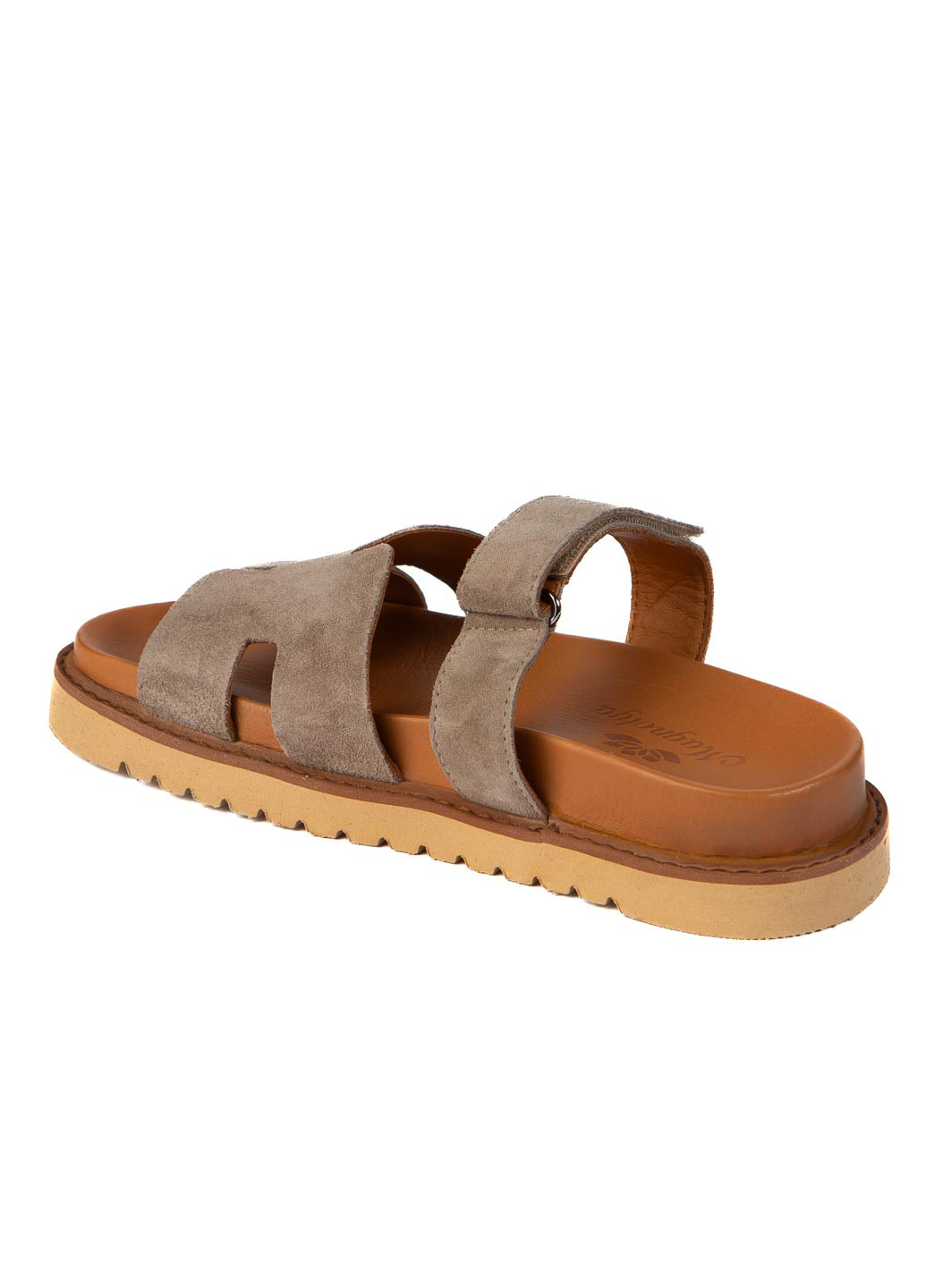 Бежевые шлепанцы Magnolya