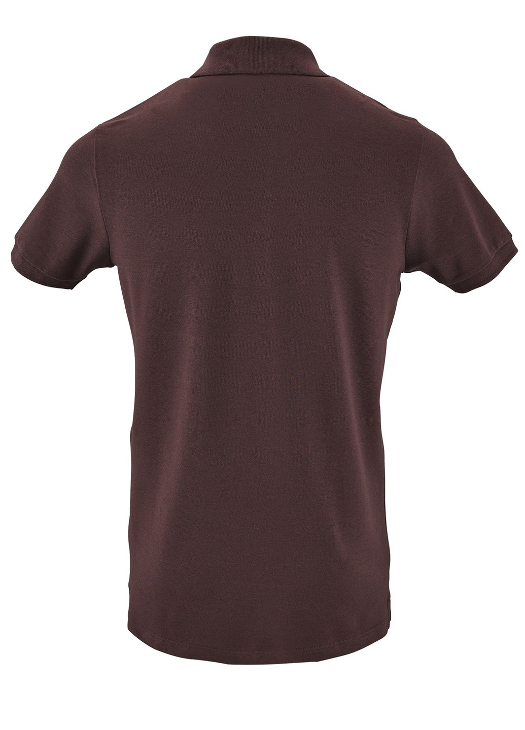 Бордовая футболка-поло для мужчин Sol's меланжевая