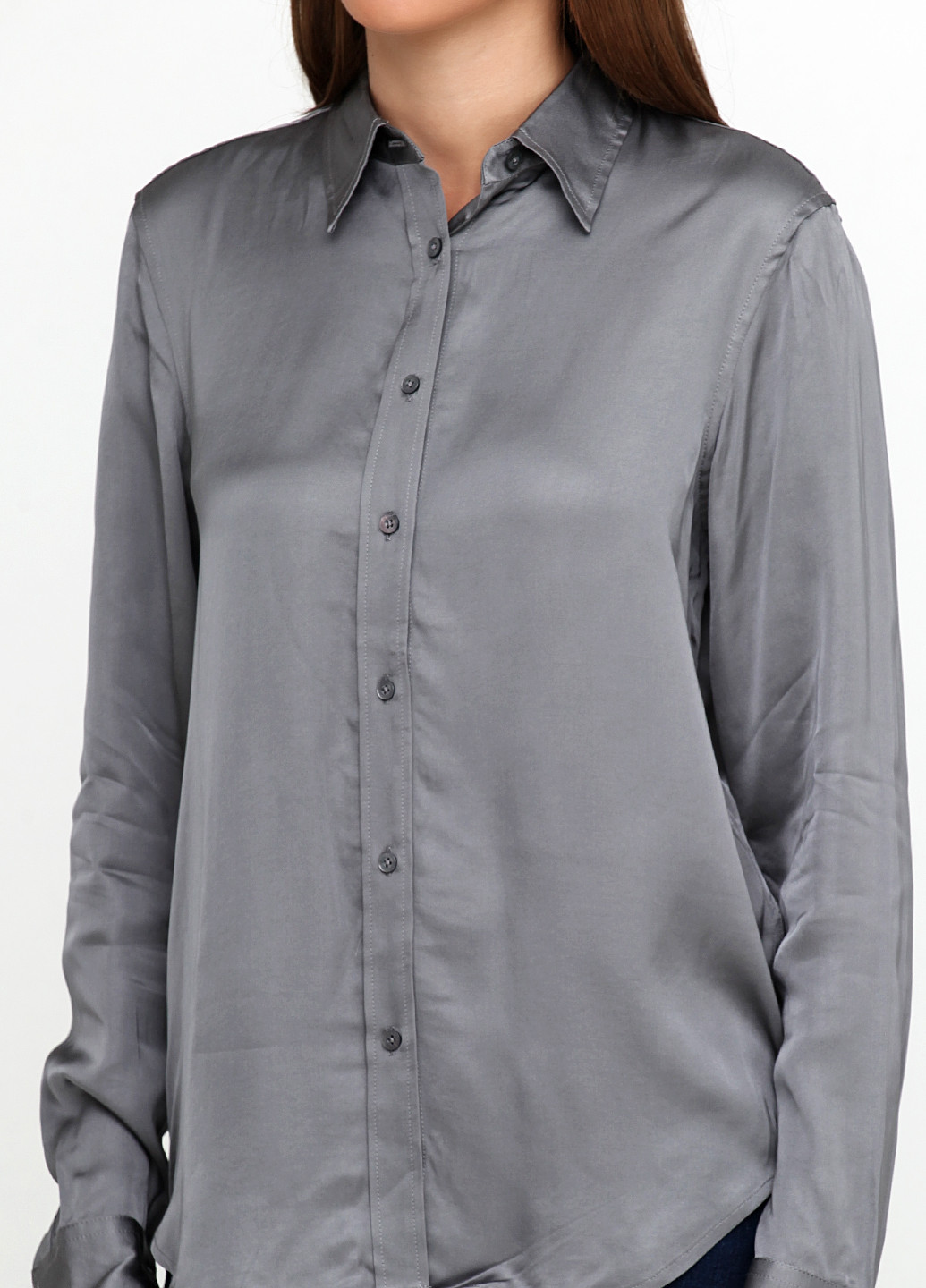 Серая демисезонная блуза Ralph Lauren