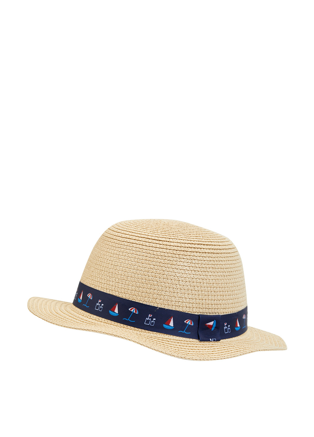 Шляпа DeFacto канотье песочная кэжуал бумага