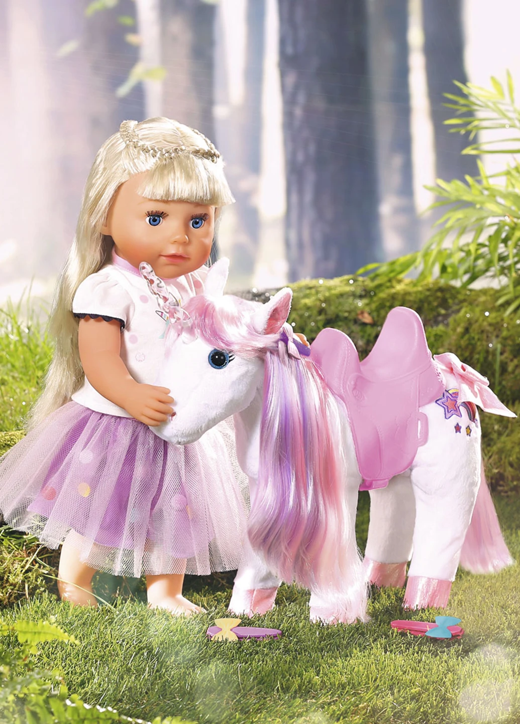 Интерактивная игрушка Фантастический единорог, 15х42х38 см BABY born (261249146)
