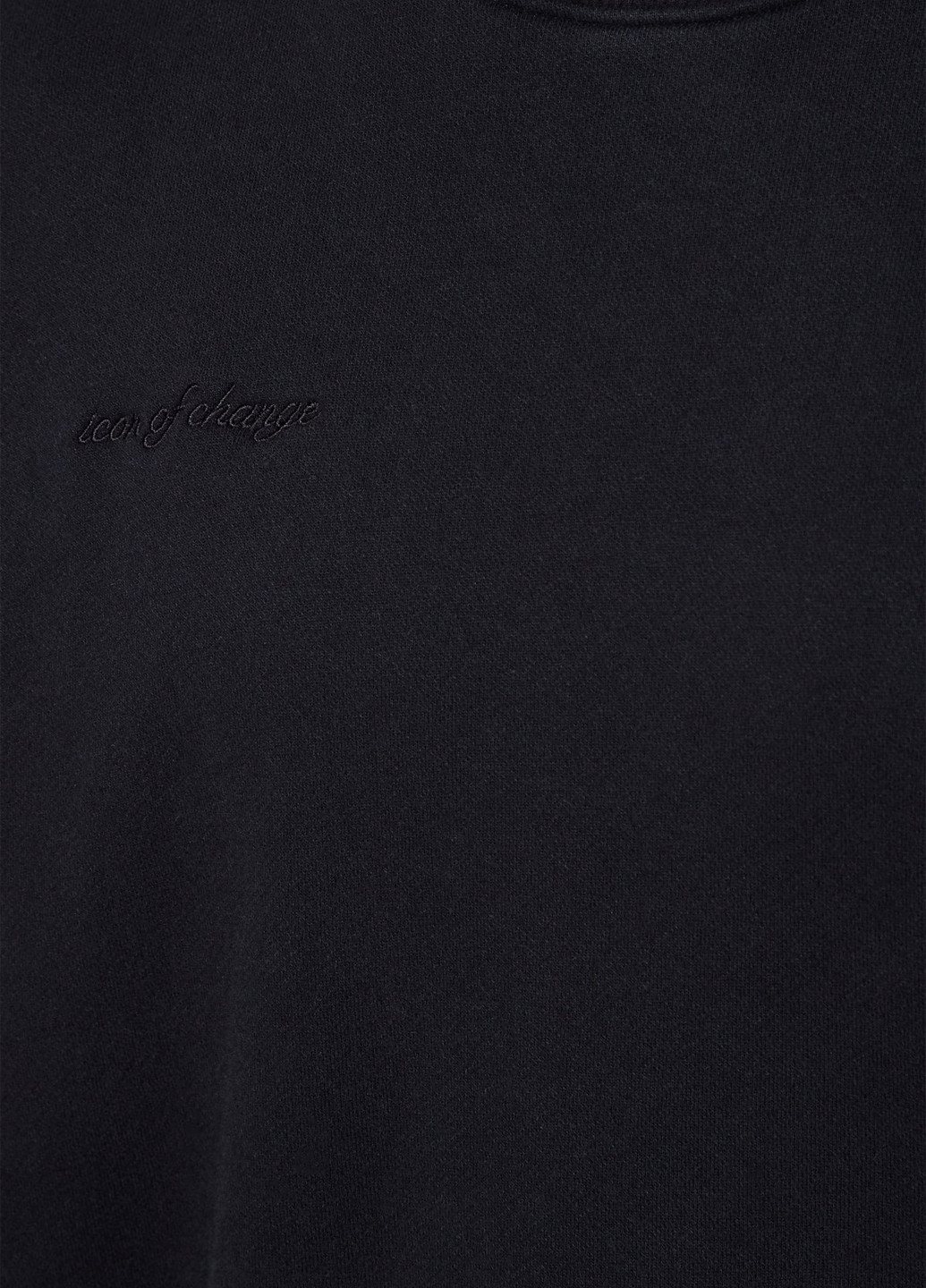 Чорний світшот Preach однотонний вишивка (332364950)