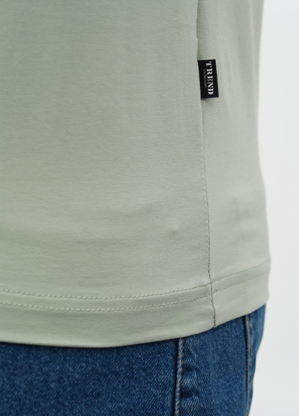 Оливковая футболка Trend Collection