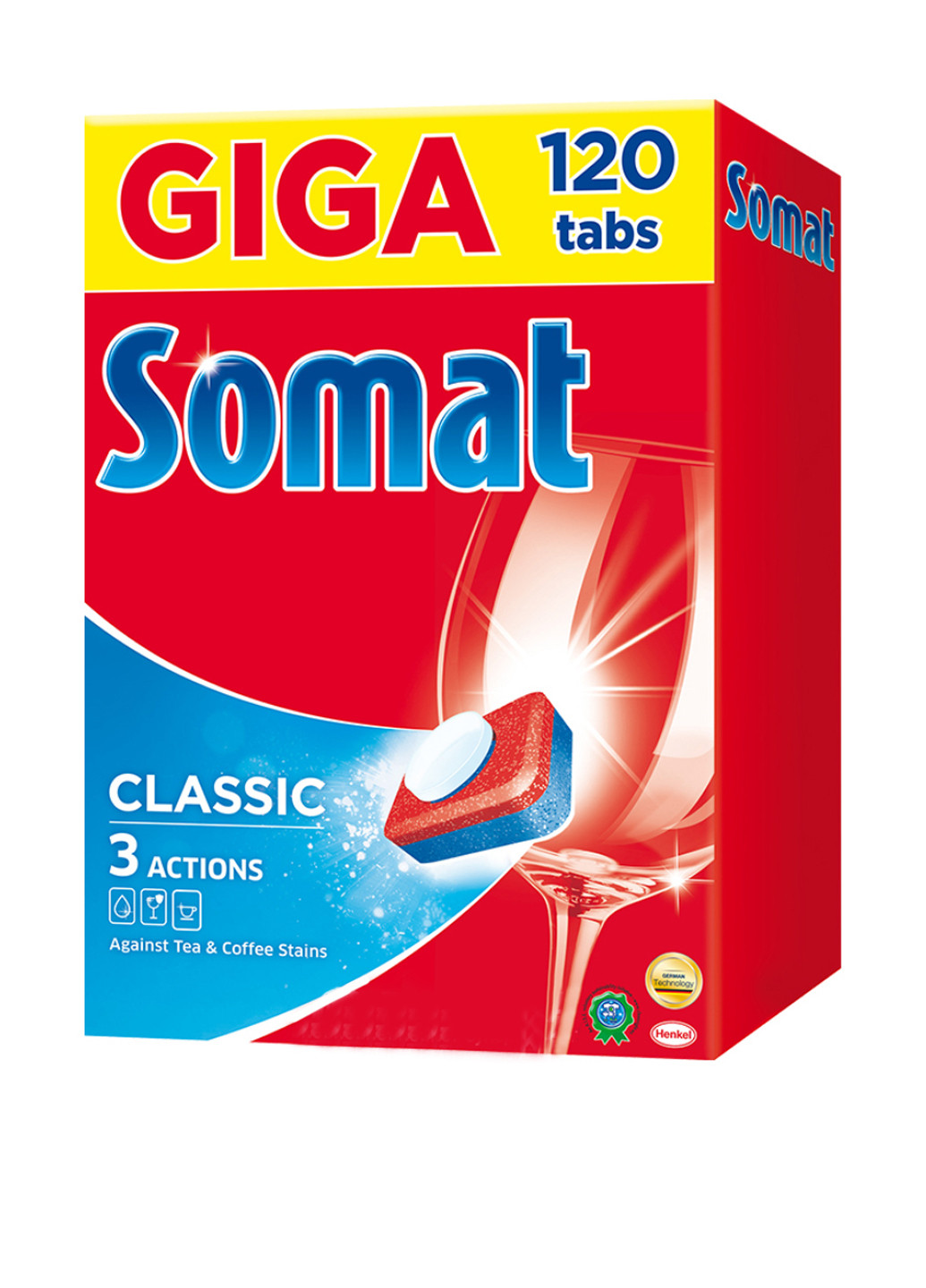 Таблетки для посудомийної машини (120 шт.) Somat (89734962)