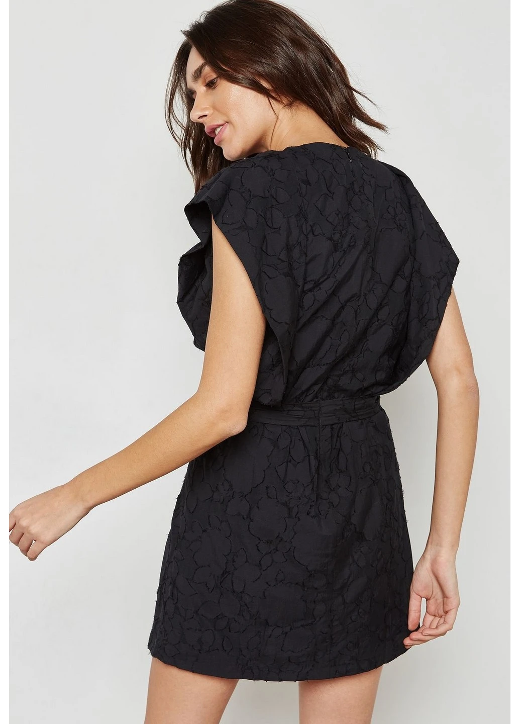 Черное кэжуал платье Mango однотонное