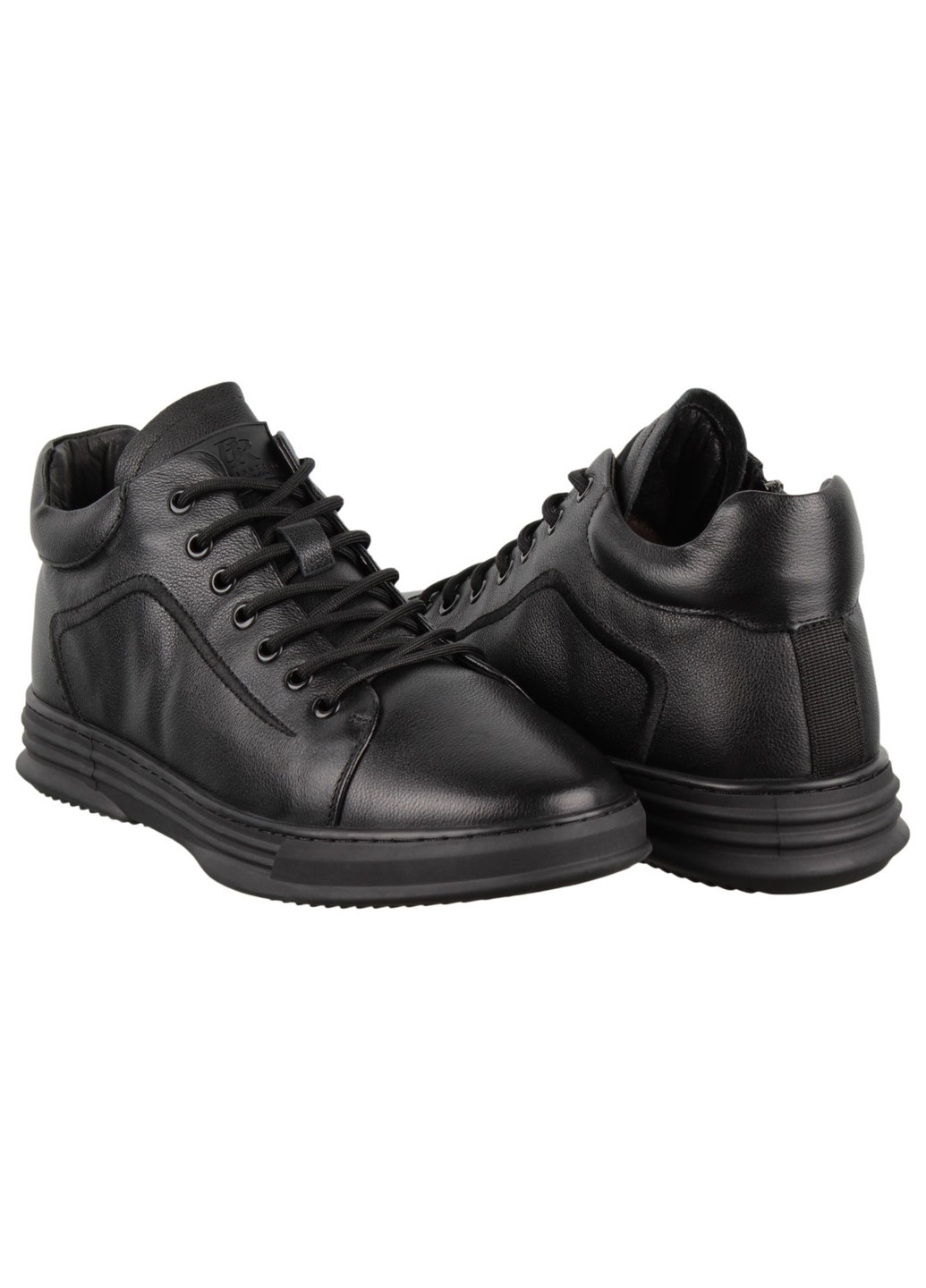 Черные зимние мужские ботинки 198618 Berisstini