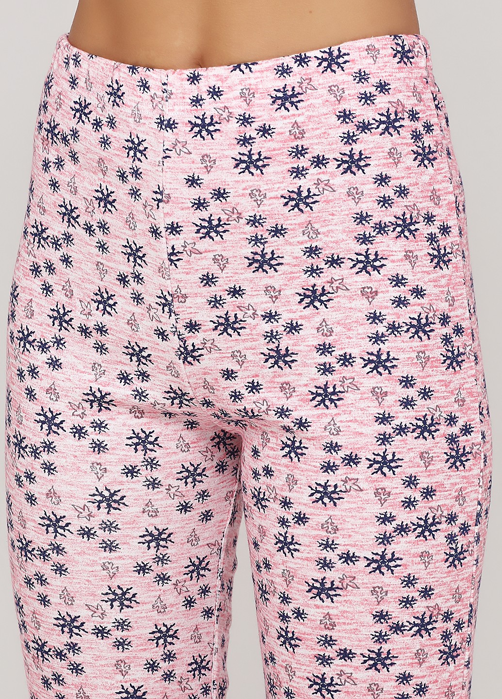 Розовая зимняя комплект плотный трикотаж (свитшот, брюки) Glisa Pijama