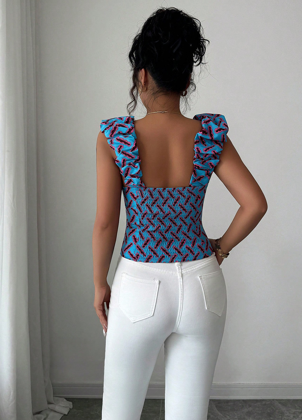 Комбінована блуза SHEIN