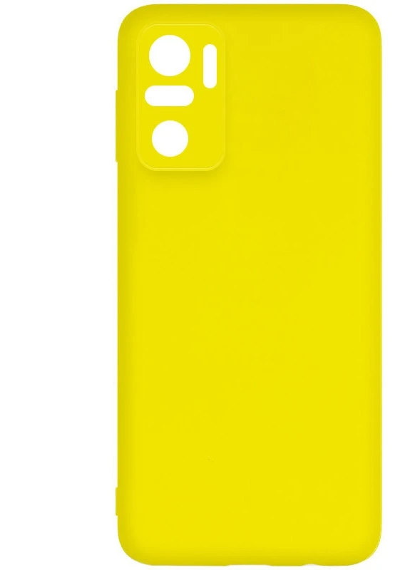 Чехол Silicone Cover Full Camera without Logo (A) для Xiaomi Redmi Note 10 / Note 10s Желтый / Flash (is_00000047272_4) Epik (237824916)