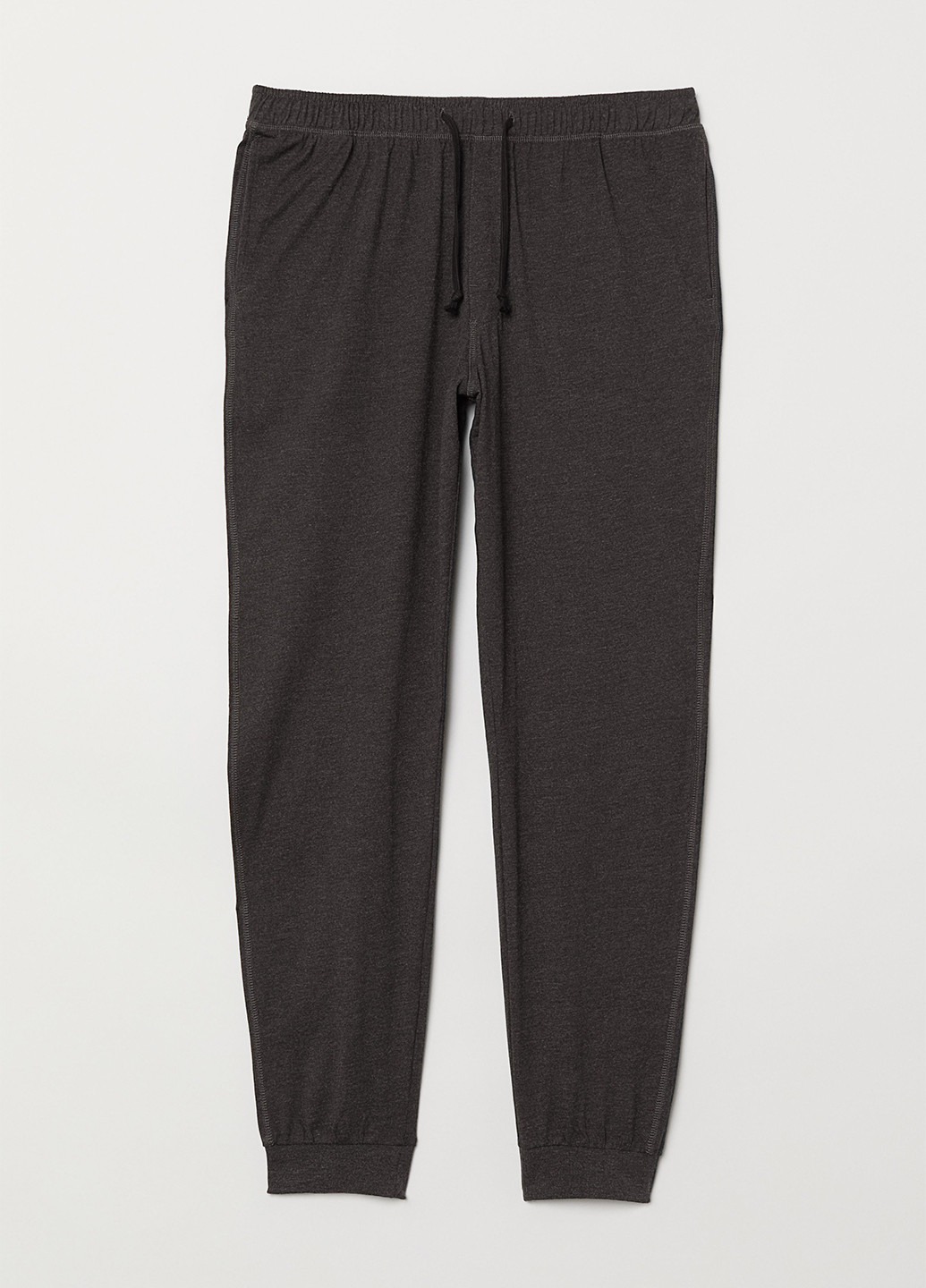 Темно-серые домашние демисезонные зауженные брюки H&M