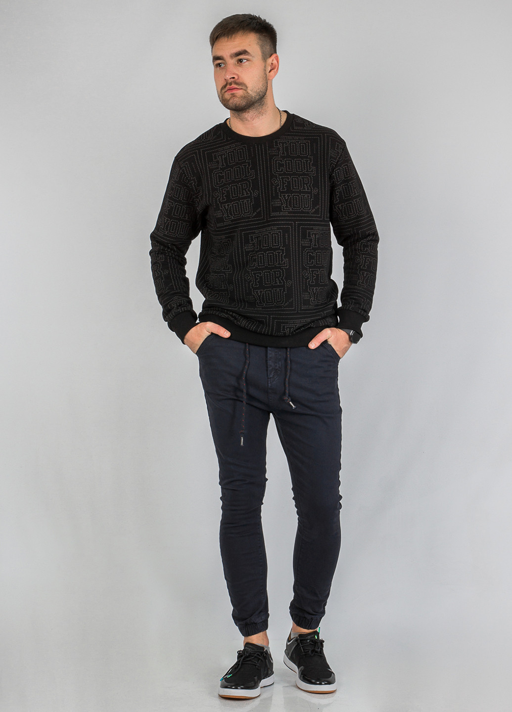 Темно-синие кэжуал демисезонные зауженные брюки Alcott