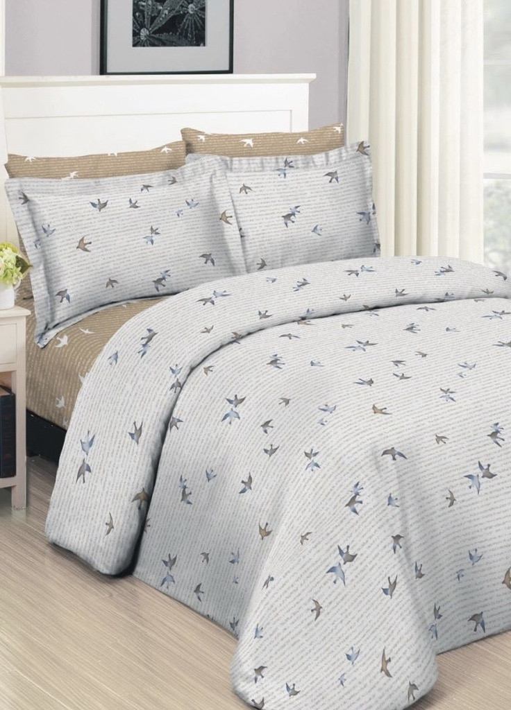 Постільна білизна сімейна ранфорс (W2062) Woodbury's Ранфорс (253766045)