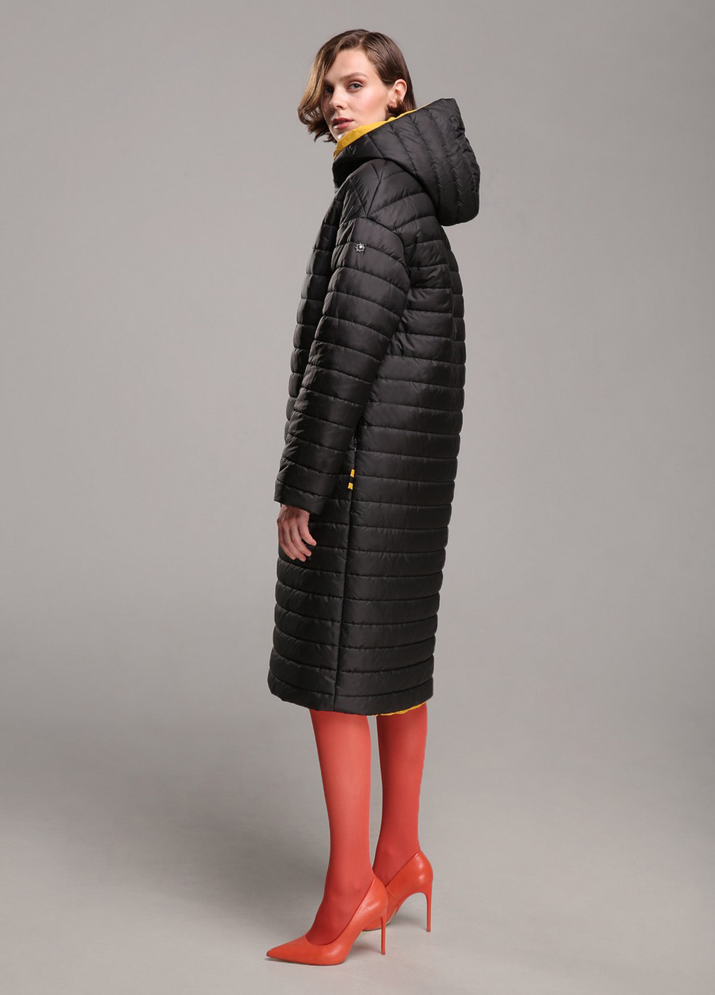 Комбинированная зимняя куртка двусторонняя Alberto Bini