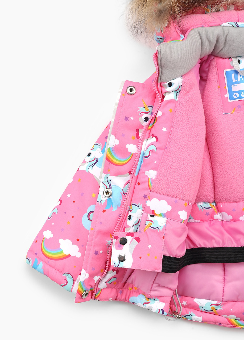 Розовая зимняя куртка Snowgenius