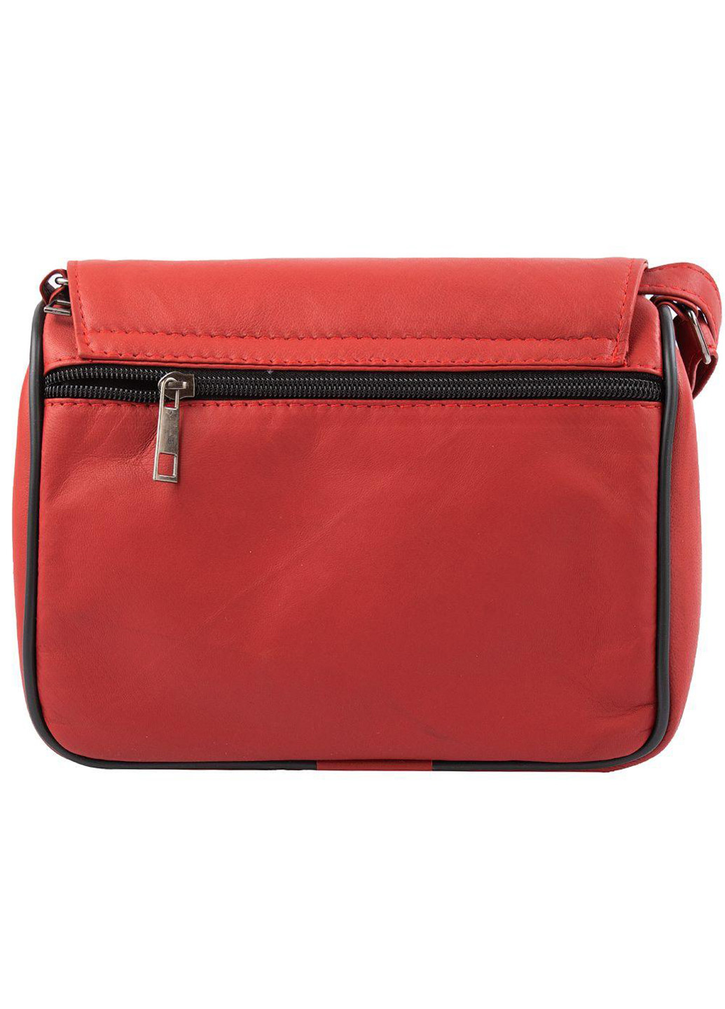 Жіноча шкіряна сумка-почтальонка 20х16х9 см TuNoNa (232989291)