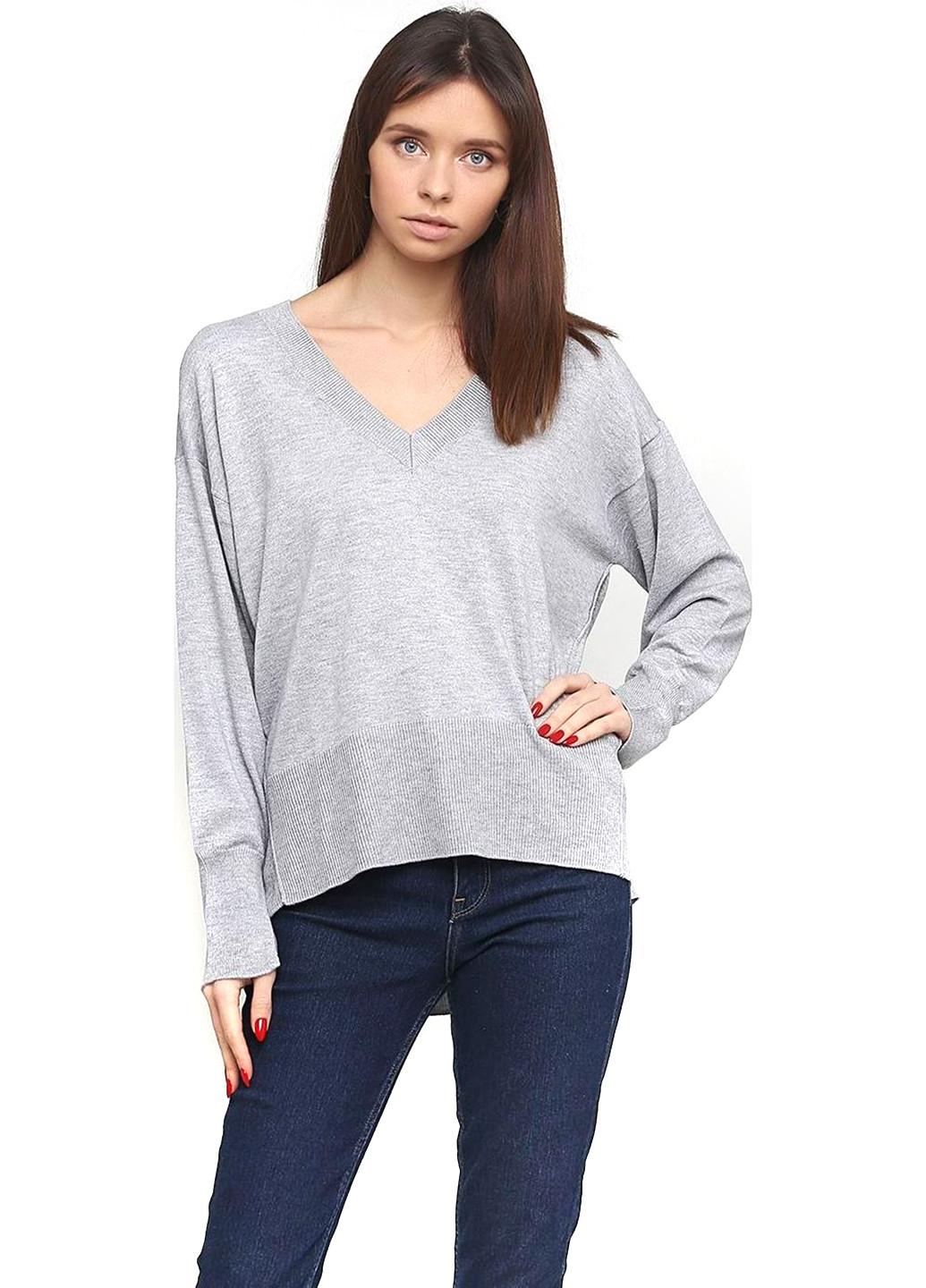 Світло-сірий демісезонний пуловер пуловер H&M