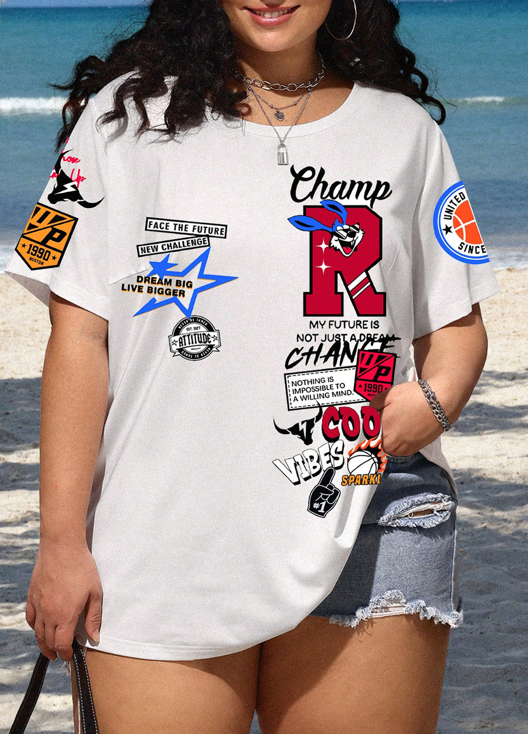 Футболка SHEIN - (365220069)