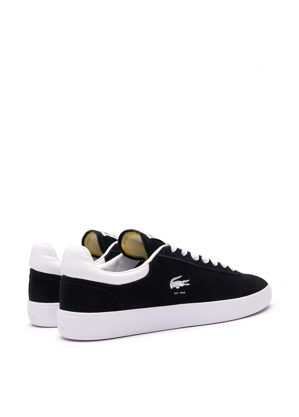 Черные кеды Lacoste BASESHOT