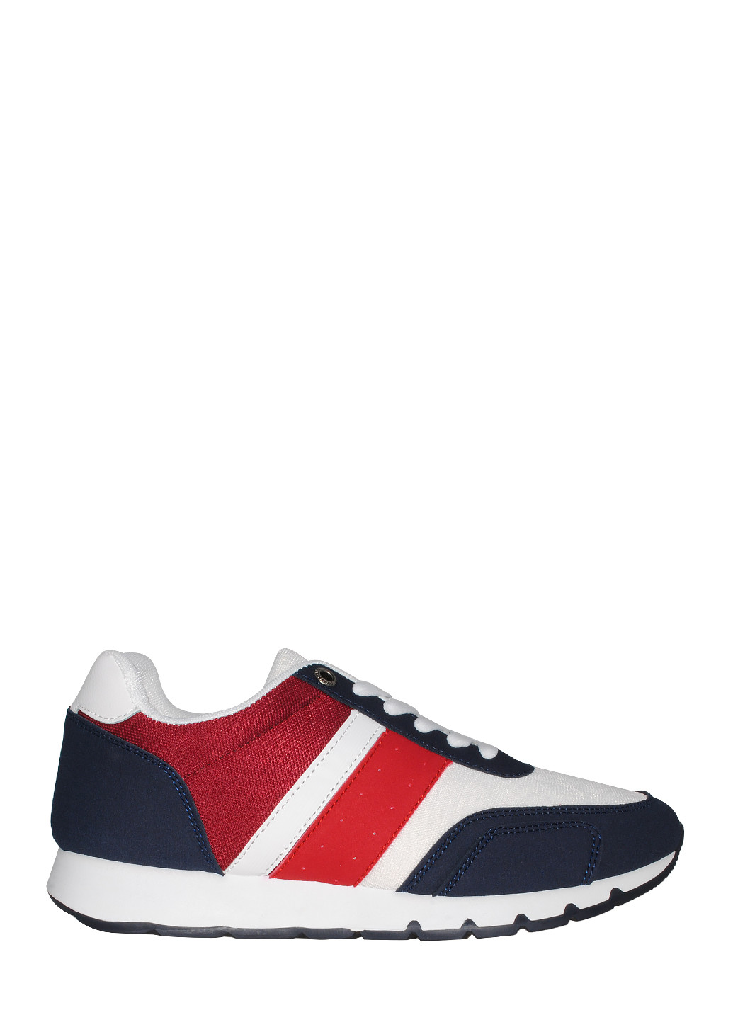 Білі Осінні кросівки l390 white-red-blue BDDS