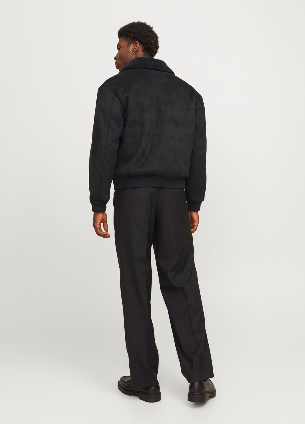 Чорна демісезонна куртка Jack & Jones