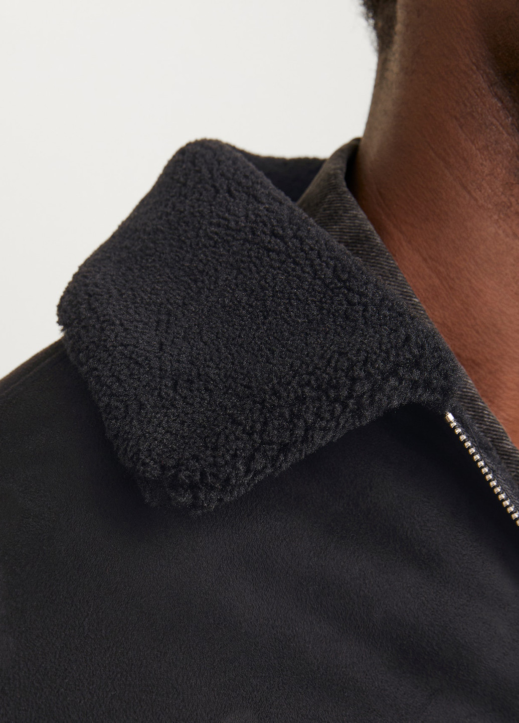 Чорна демісезонна куртка Jack & Jones