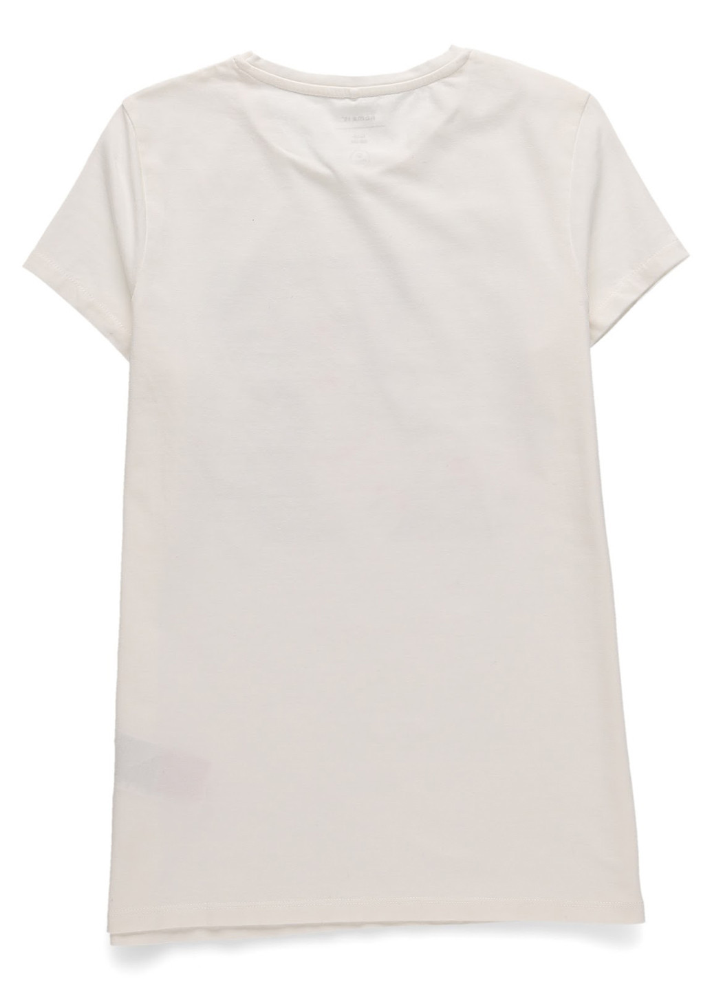 Белая летняя футболка Name it