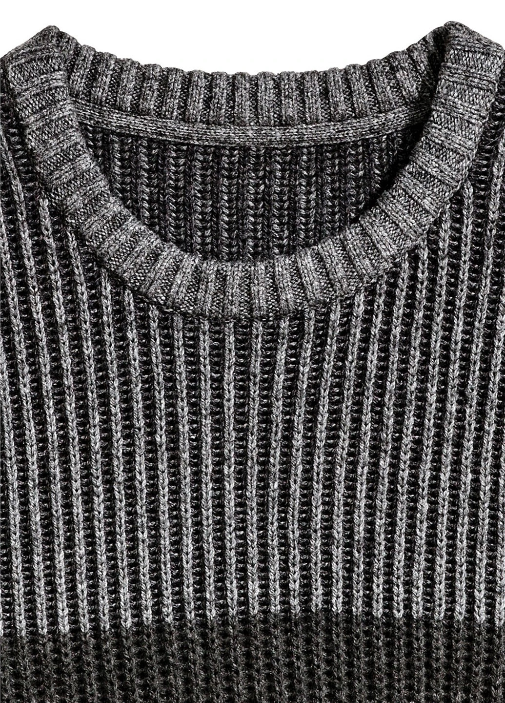 Темно-сірий зимовий светр H&M