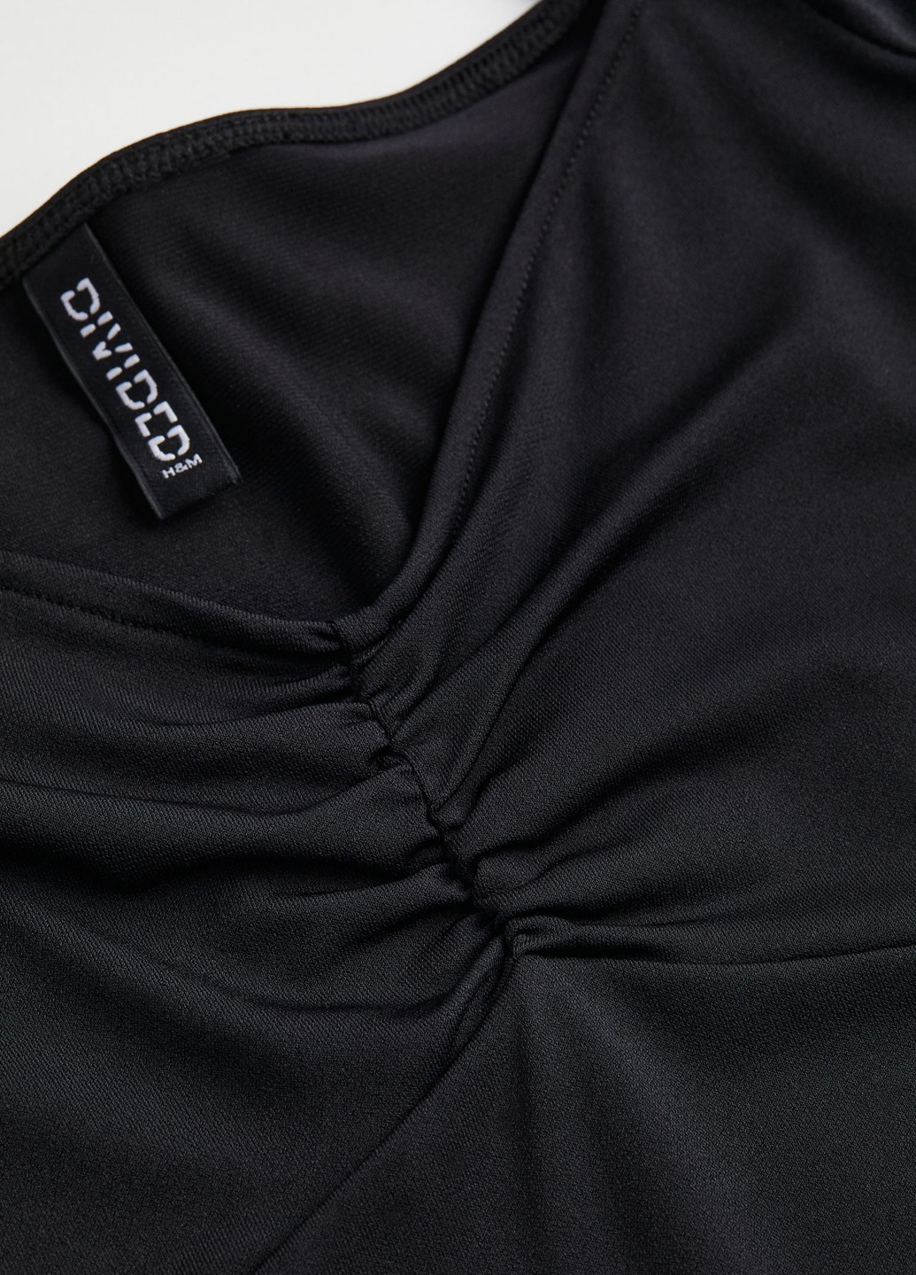 Чорна кежуал сукня H&M однотонна