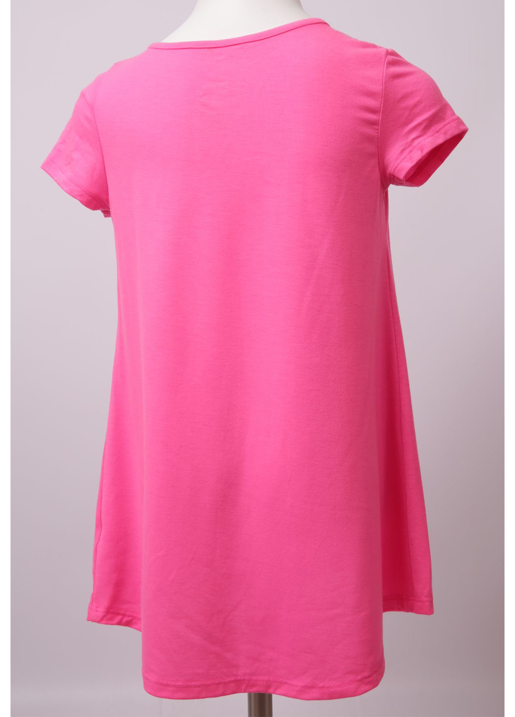 Малиновая летняя футболка Justice