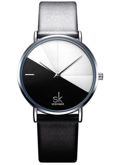 Женские часы Duos Black quartz Shengke (229044429)