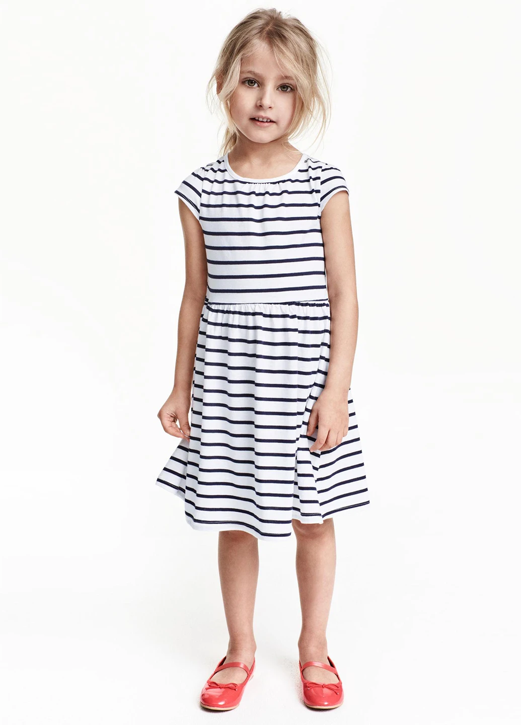 Комбинированное платье H&M (145308045)