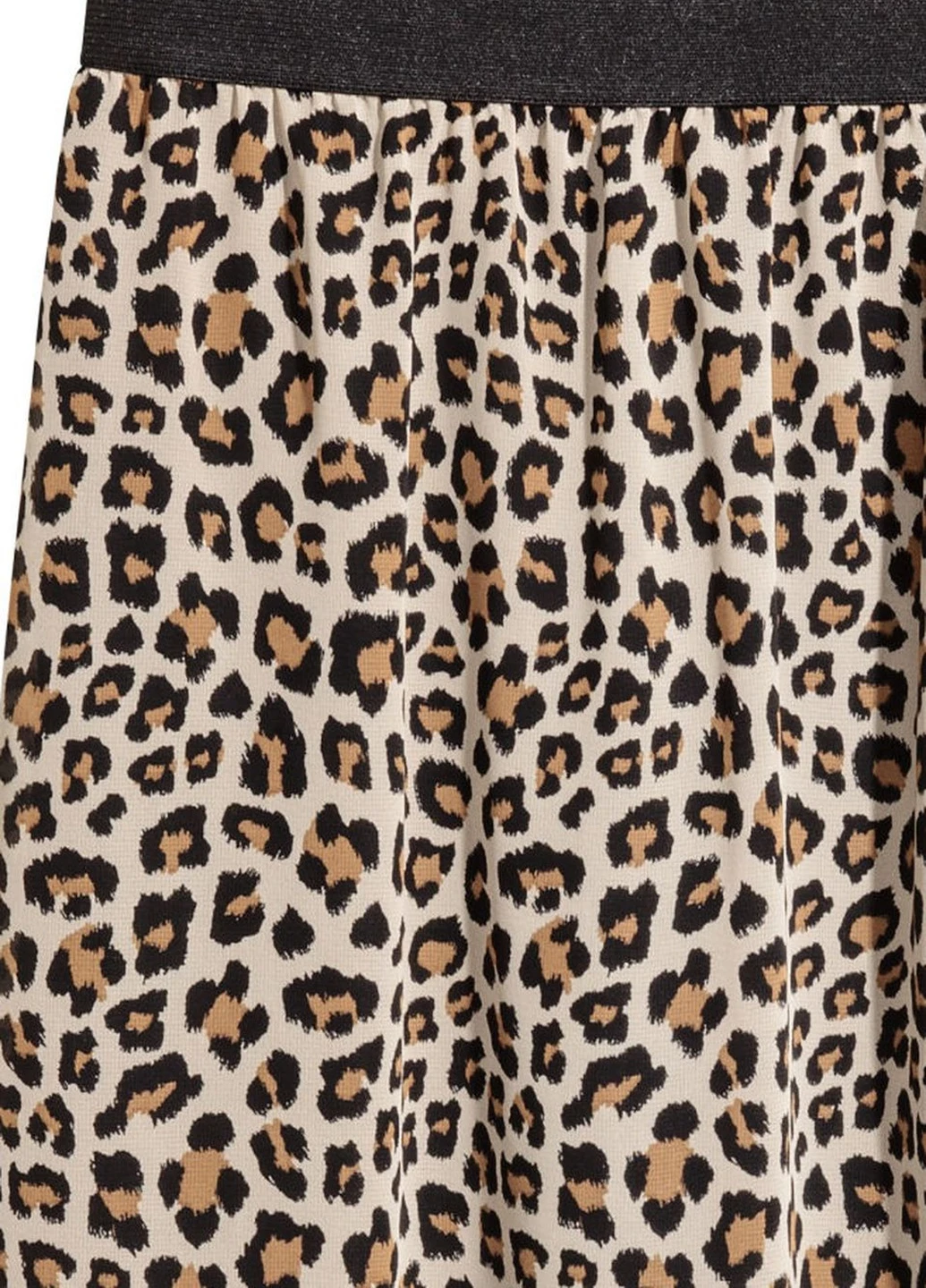 Разноцветная однотонная юбка H&M