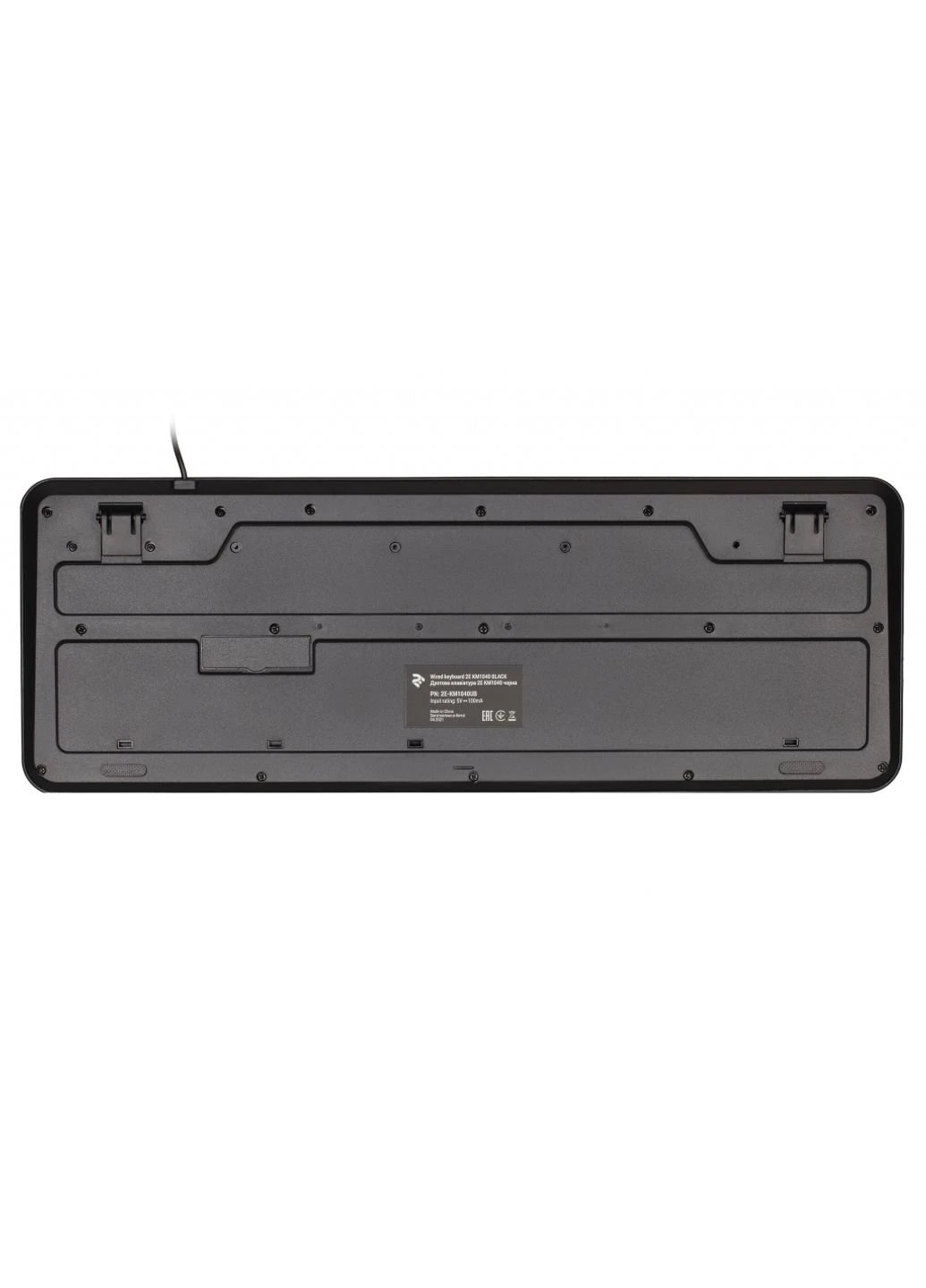 Клавіатура км1040 USB Black (-km1040ub) 2E (250604294)