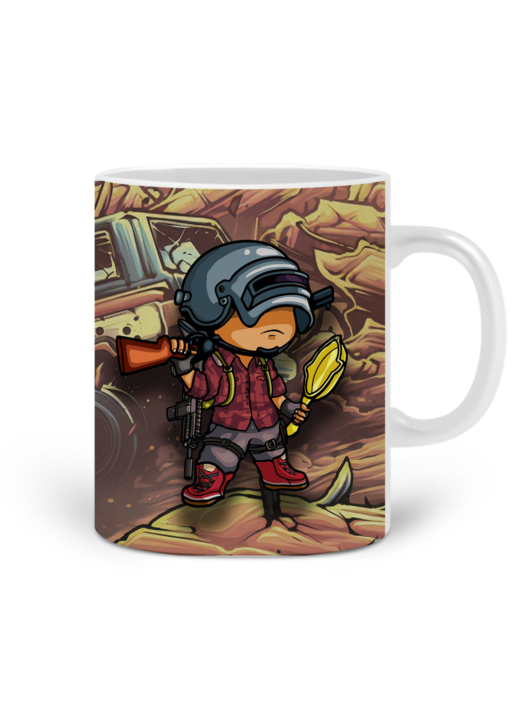 Кружка Пубг Пабг (Pubg) 330 мл Чашка Керамическая (20259-1710) MobiPrint (219774494)