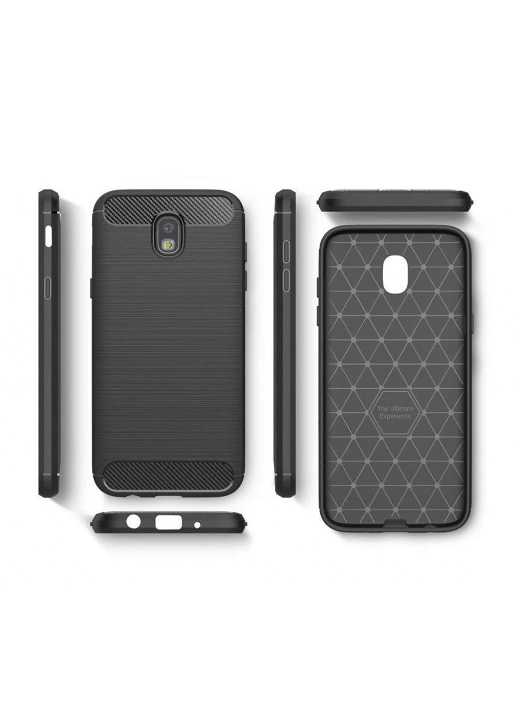 Чохол для мобільного телефону (смартфону) для SAMSUNG Galaxy J5 2017 Carbon Fiber (Black) Laudtec (LT-J52017B) BeCover (201491885)