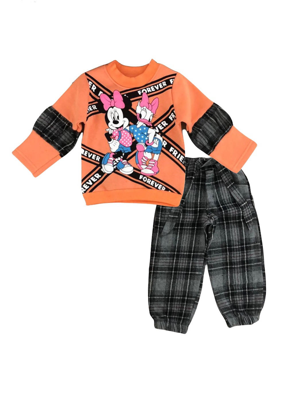 Комбинированный демисезонный комплект (кофта, штаны) Disney