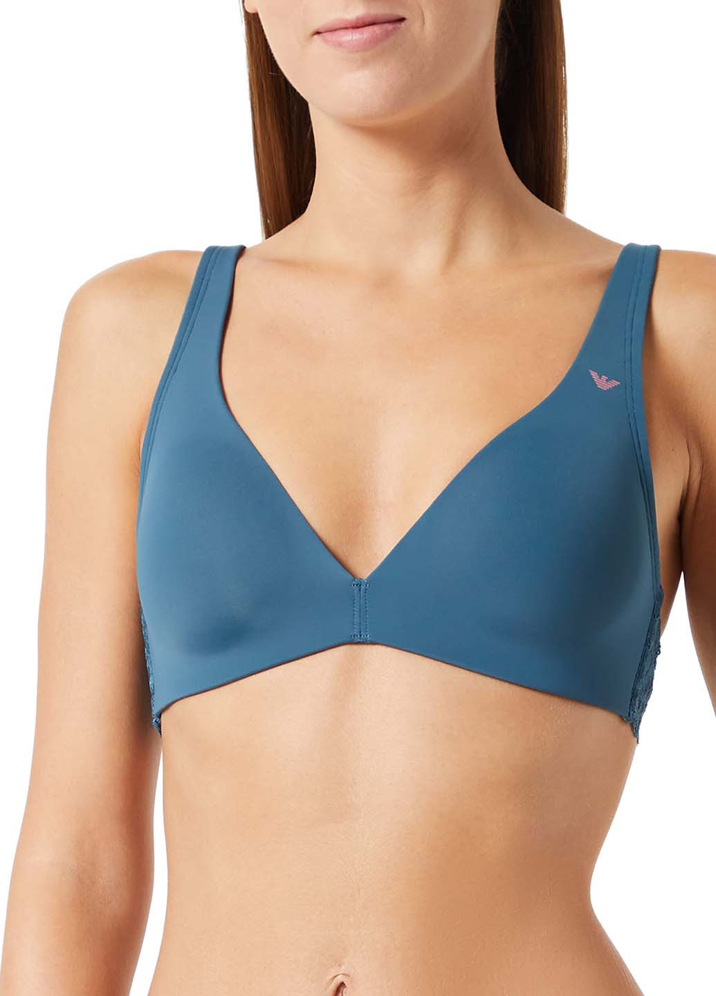 бесшовный бюстгальтер Emporio Armani без косточек полиамид