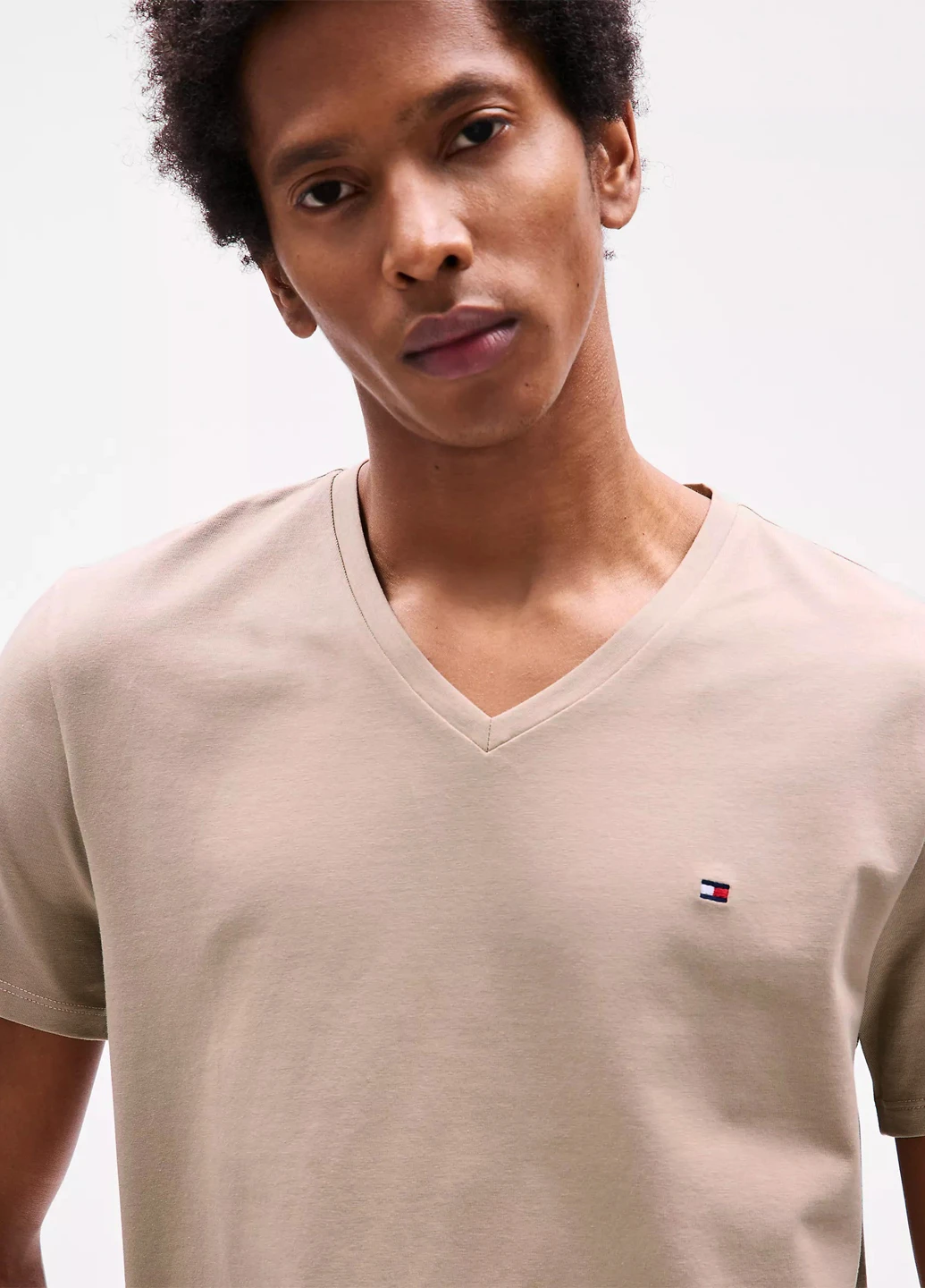 Бежева футболка Tommy Hilfiger