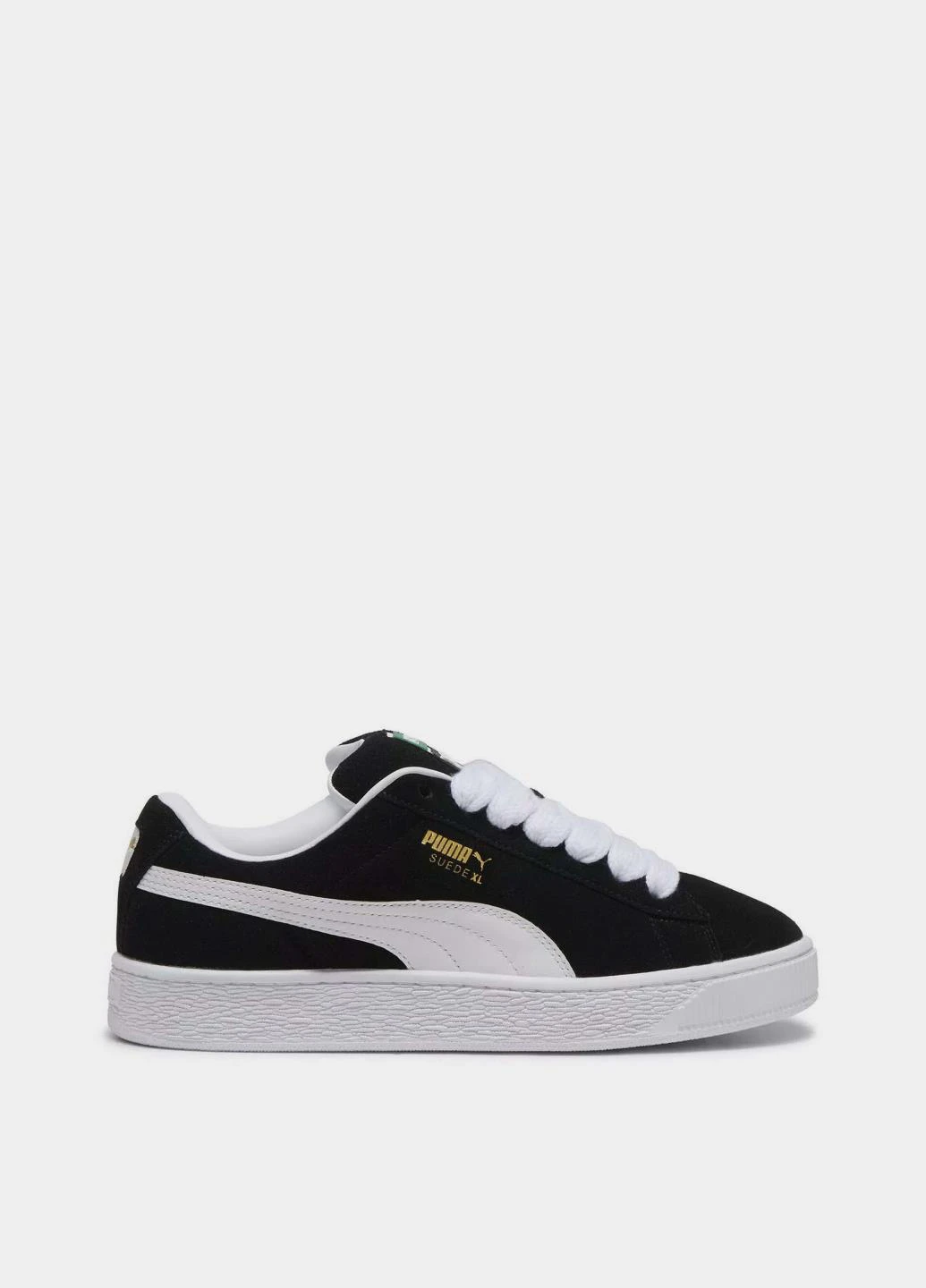 Черно-белые кеды 39520502 Puma SUEDE XL