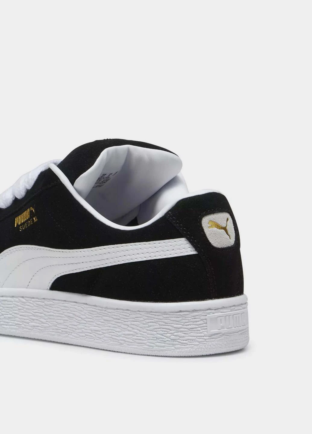 Черно-белые кеды 39520502 Puma SUEDE XL